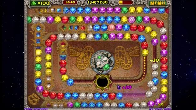 Zuma Deluxe | The 32 Bit Digit Limit Practice #010 (SG 415 Snake Pit Disaster) смотреть онлайн