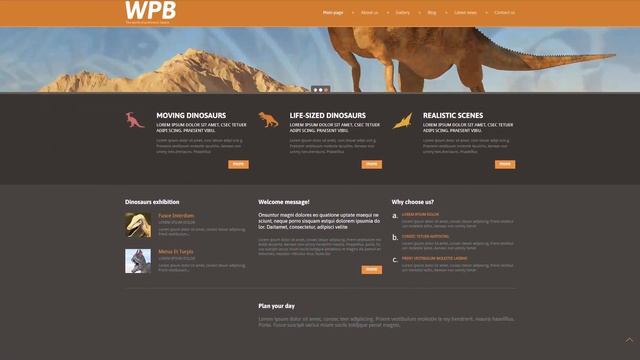 Amusement Park Responsive WordPress Theme by WT Website Template - 53998 смотреть онлайн