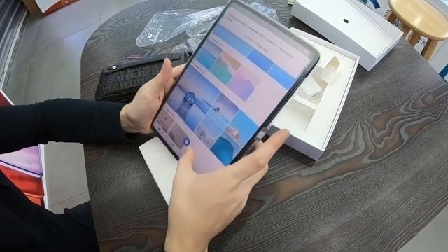Распаковка HUAWEI MatePad Pro (на русском)