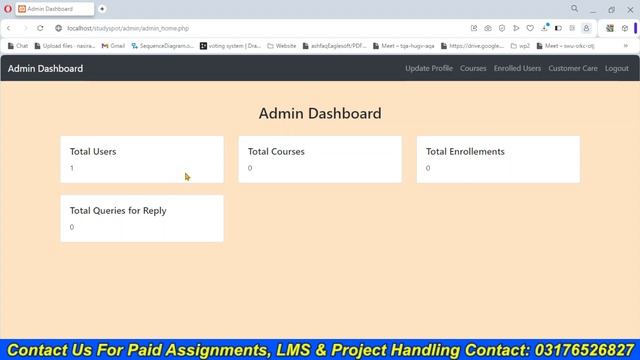 StudySpot Project in PHP MySQL - VU Final Year Project 2023 - смотреть онлайн