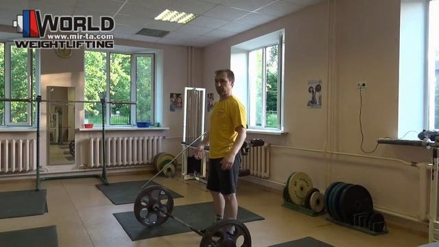 Technique W-lifting. Постановка ног перед Толчком с груди смотреть онлайн