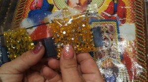 Алмазная мозаика "Икона Николай Чудотворец"  [АлВыш ТВ]