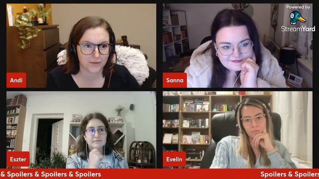Ezüsterdő Live 🐺 Romantikus Readathon Közös Könyv Kibeszélő 2024 смотреть онлайн