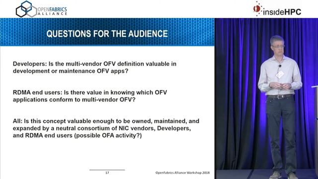 OpenFabrics Verbs (OFV) multi-vendor support смотреть онлайн