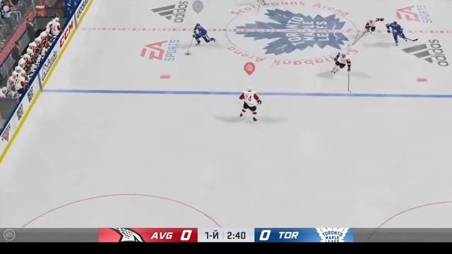 NHL20 #2 Проходим матчи в карьере за Авангард Омск смотреть онлайн