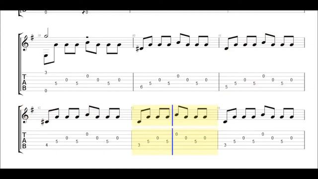 Fingerstyle Guitar - The Shadow Of Your Smile (From Jazz Tunes Vol.2, Nr.8)