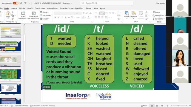Ingles Corporativo- Simple past statements final review. Class#16,day#16. смотреть онлайн