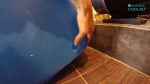 Очистка воды от железа и сероводорода своими руками в открытой емкости. Аэрация и обезжелезивание.