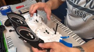 Замена приборки на Тойота Королла 150 , до рестайл на рестайл , светофильтр и лаунчер …