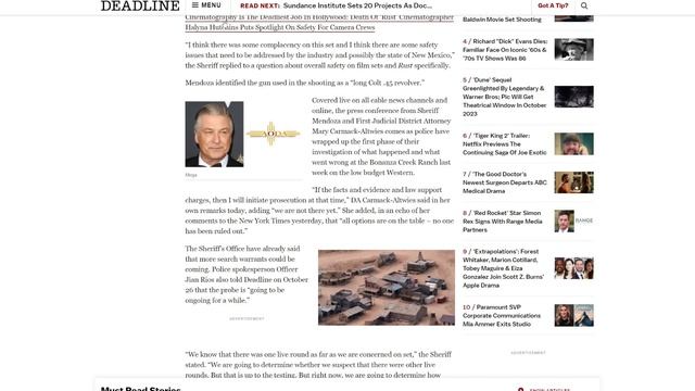 Ammo was everywhere! Rust police investigation looking bad for Alec Baldwin and Armorer! смотреть онлайн