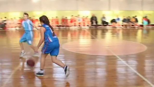 Областные соревнования по баскетболу. Видеосюжет