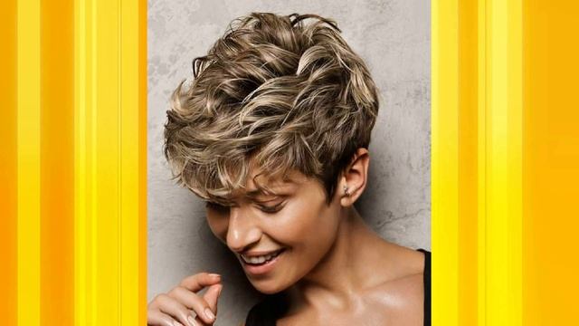 СТРИЖКА ПИКСИ ДЛЯ КУДРЯВЫХ ВОЛОС 2021-2022/PIXIE HAIRCUT FOR CURLY HAIR 2021-2022. смотреть онлайн