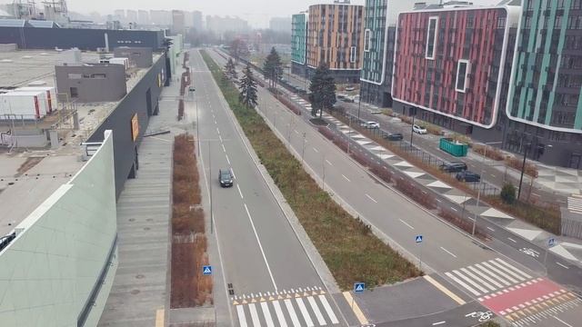 Торговый центр Respublika Park на Окружной дороге с высоты смотреть онлайн