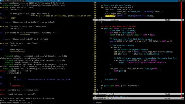 Chocolate Milk: Virtual Memory Manager (Part 2/2, 2020/04/12) смотреть онлайн