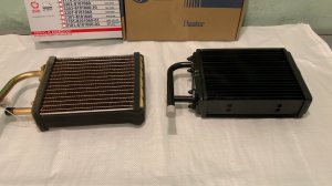 Радиатор отопителя трехрядный медный нива