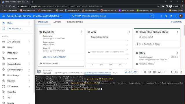 Deploying Memcached on Kubernetes Engine (GSP116) | Naman Garg смотреть онлайн