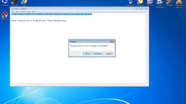 How to install minecraft 1.15.1/1.5 for free! How to install TLauncher! смотреть онлайн