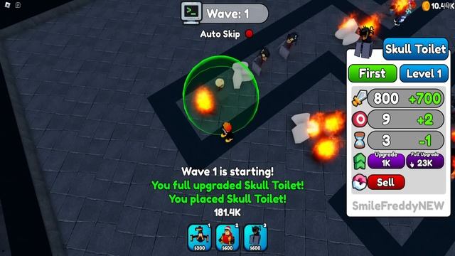 НОВЫЙ РЕЖИМ ТУАЛЕТЫ против БОССОВ в Toilet Verse Tower Defense Roblox смотреть онлайн