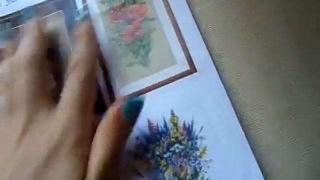 Обзор набора К-90 "Винтажные лилии" (тм "Мережка") смотреть онлайн