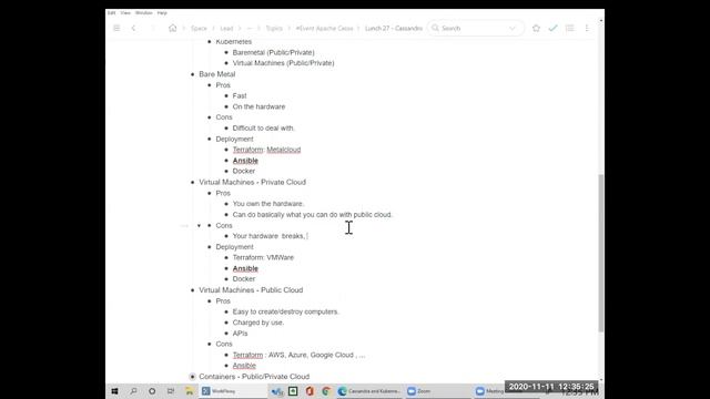 Apache Cassandra Lunch Online Meetup #27: Cassandra on Baremetal / Virtual Machines / Containers смотреть онлайн