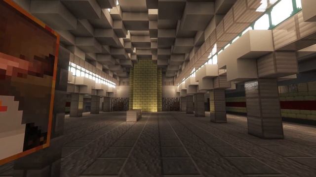 Станция Академическая в Майнкрафт смотреть онлайн