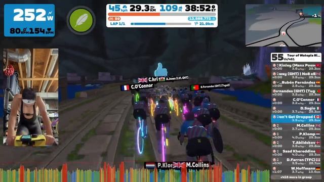 Can't please everyone... Tour of Watopia FTP TEST! смотреть онлайн