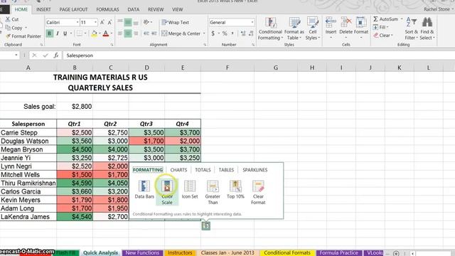 Excel 2013 New Features Demo смотреть онлайн
