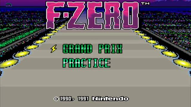 F-Zero - White Land 1 (Super Nintendo) смотреть онлайн