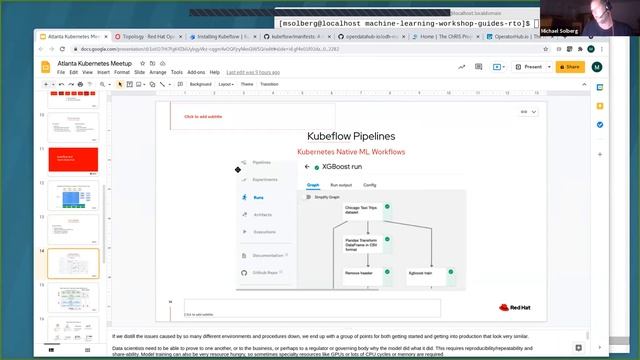 Kubernetes Atlanta Meetup - September 2021 - Data Science workflows on Kubernetes смотреть онлайн