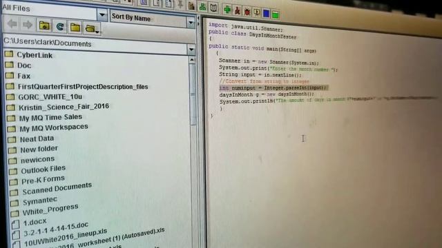 Kaitlin_White 2017/11/09 Days in Month Java Program смотреть онлайн