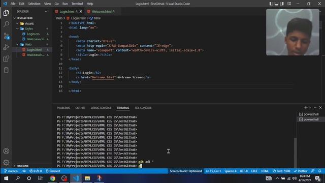 Create Github Repo | Update Code init | @khuzaimaamir301 смотреть онлайн