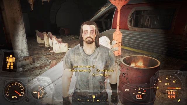 Fallout 4 - Harvey in Nuka station смотреть онлайн