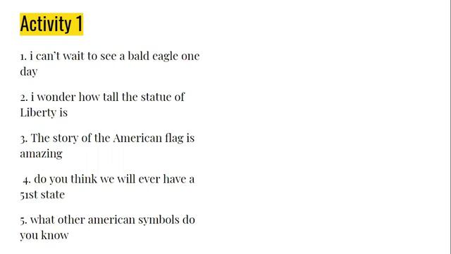 Week 5, Day 4 RRW - Exit Ticket: American Symbols смотреть онлайн