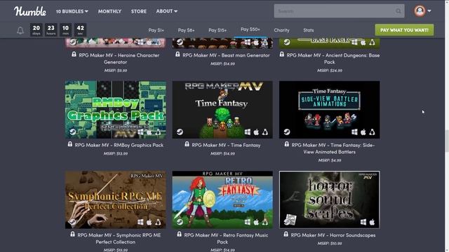 MASSIVE RPG GameMaker MV + Visual Novel Maker MV Bundle смотреть онлайн