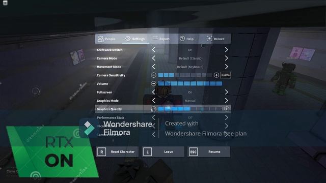 roblox, rtx off / rtx on смотреть онлайн
