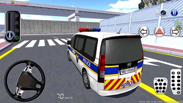 3D Driving Class #26 : Real City Driving - New Police Van Driver - Android GamePlay смотреть онлайн