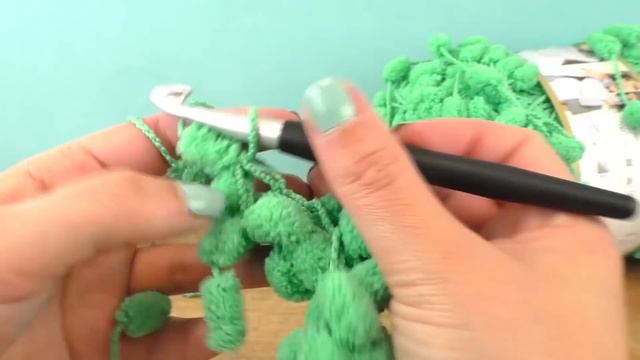 Experimento De Tejido|Lana Con Pompones A Prueba|Una Madeja Un Chal | Rico Design