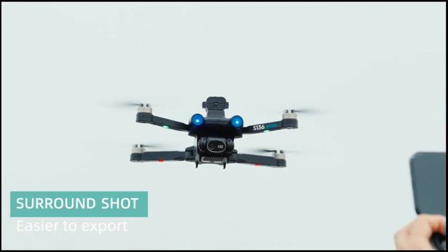 S136 Obstacle Avoidance 4K Brushless Mini Drone – Just Released ! смотреть онлайн