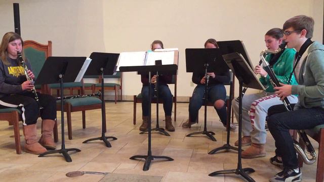 Clarinet Choir plays Phantom of the Opera's "Music of the Night" смотреть онлайн