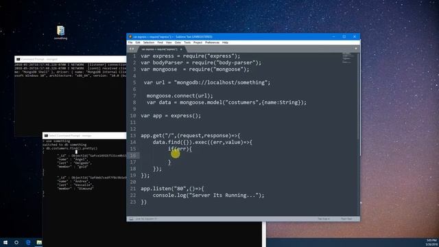 Using MongoDB & Node смотреть онлайн