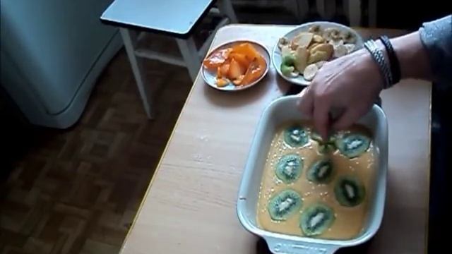 Шарлотка с фруктовым ассорти смотреть онлайн
