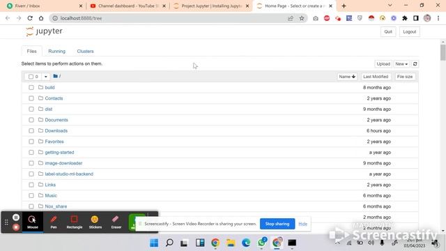 how to install jupyter notebook using pip and command prompt смотреть онлайн