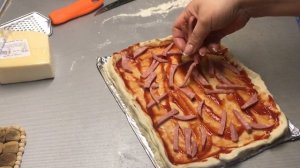 Пицца на углях. Необычное приготовление вкусной пиццы.