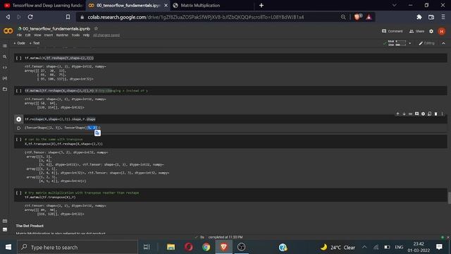 Matrix Multiplication Part - II | Deep Learning with Tensorflow #10 смотреть онлайн
