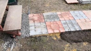 Укладка тротуарной плитки своими руками