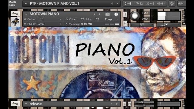MOTOWN PIANO FOR KONTAKT! WALKTHROUGH DEMO смотреть онлайн