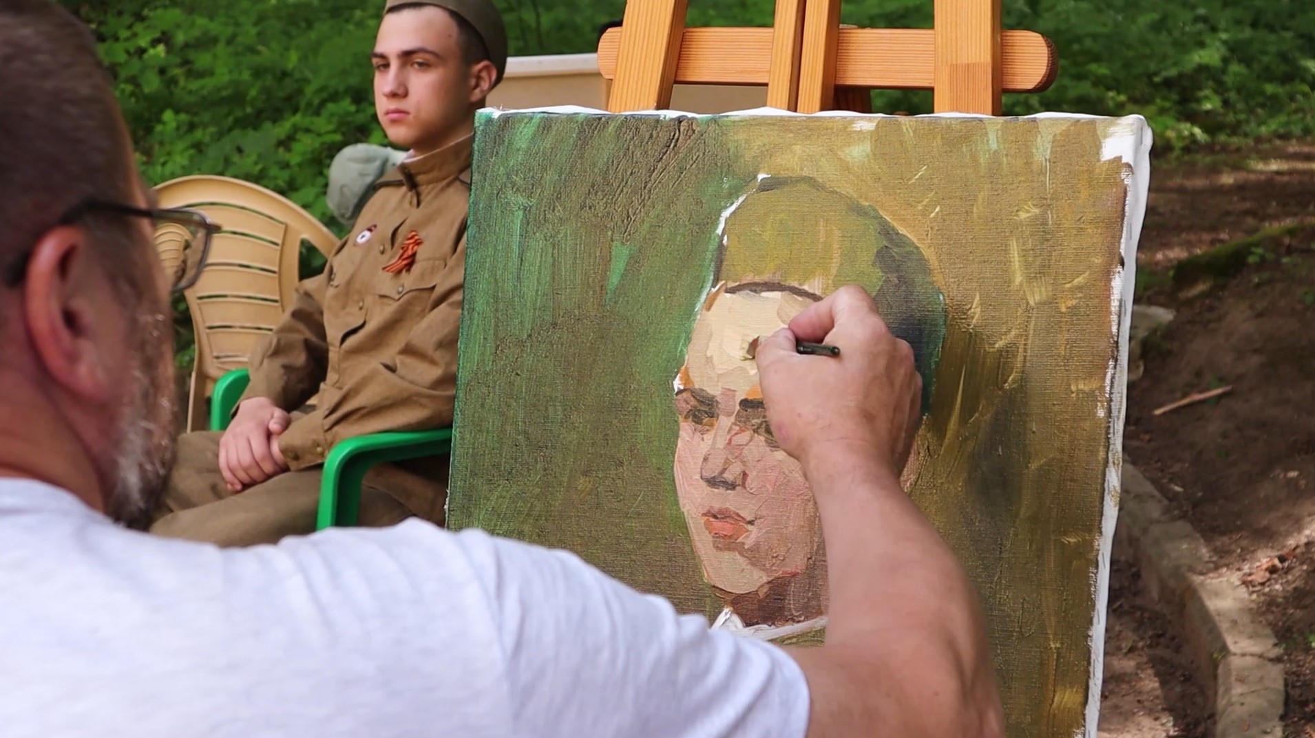 14 июля 2023. Мастер-класс художника Владимира Пугачёва "Костюмированный портрет" смотреть онлайн