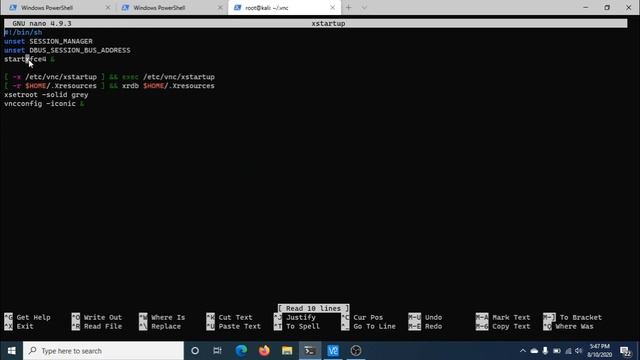 Kali Linux RPI 3 & 4 VNCSERVER GRAY SCREEN SLOVED!!!HOW TO FIX GRAY SCREEN IN VNC SERVER KALI RPI3 смотреть онлайн