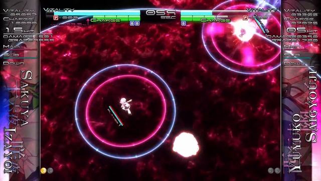 Touhou Genso Rondo: Bullet Ballet - Sakuya story смотреть онлайн