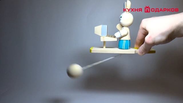 Игрушка заяц из дерева смотреть онлайн